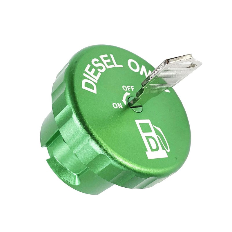 DOCA Diesel cap for Dodge, for 2019-2025 Dodge Ram Truck 1500 2500 3500-Green - Image 1